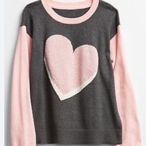 GAP Factory kids heart sweater